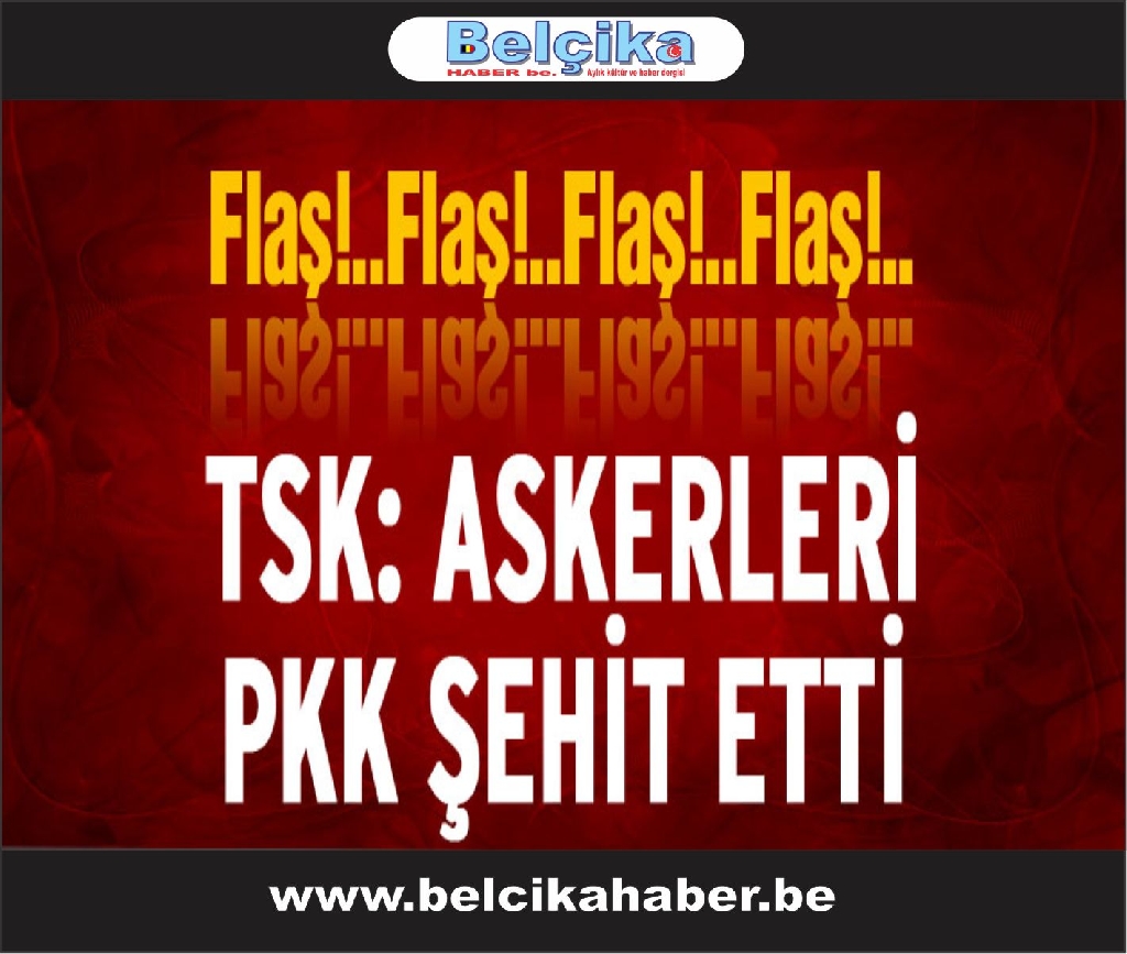 Askerleri PKK şehit etmiş!