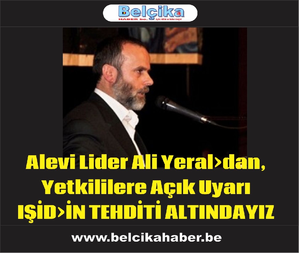 HATAYLI ALEVİLER KOMŞU İŞİD'DEN TEDİRGİN: 