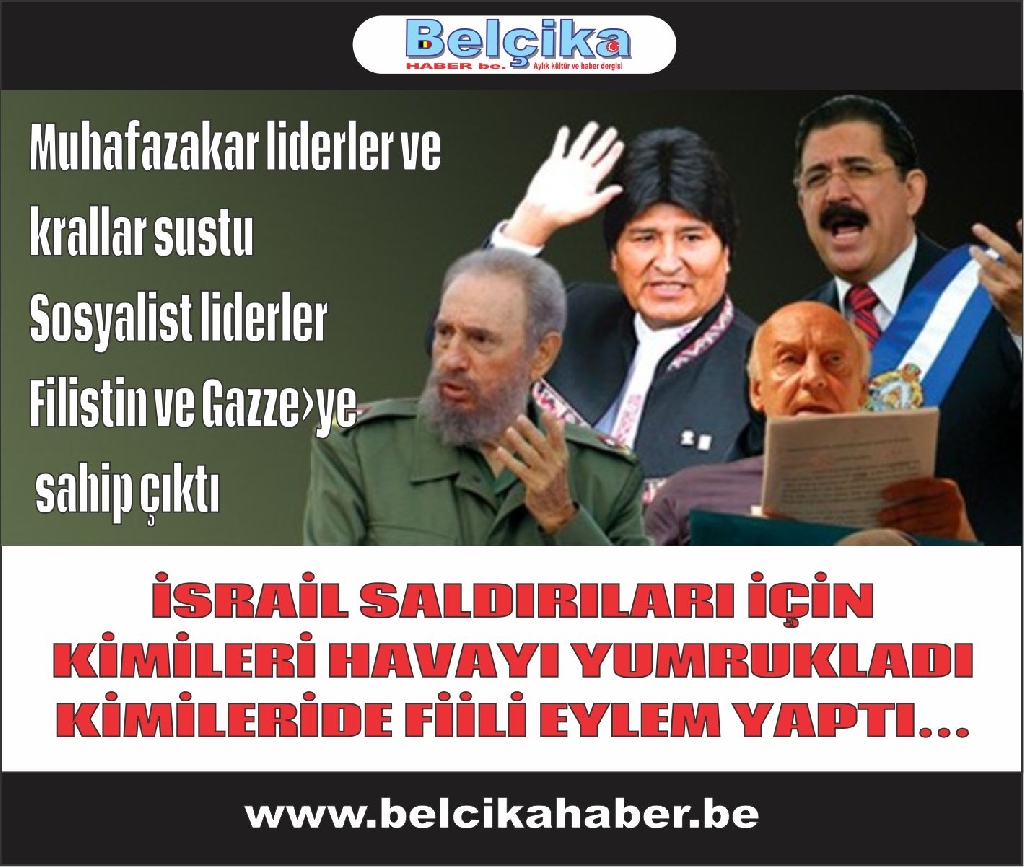 Sosyalis liderler dik duruş sergiledi... İnsani Duruş Bu!