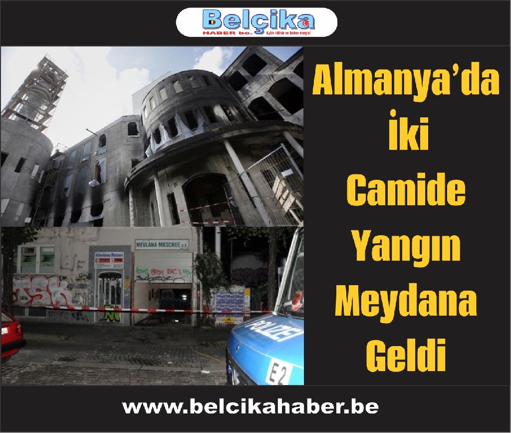 Almanya’da İki Camide Yangın Meydana Geldi