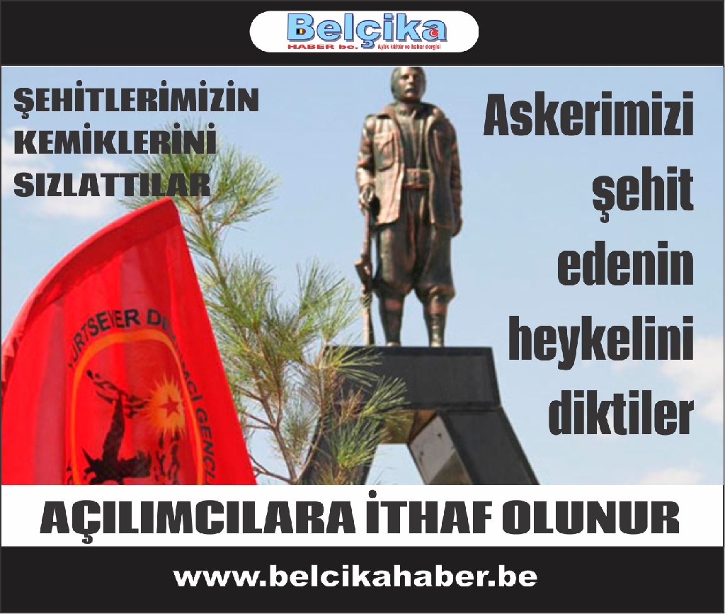 Diyarbakır'da PKK'lı teröristin heykeli dikildi!