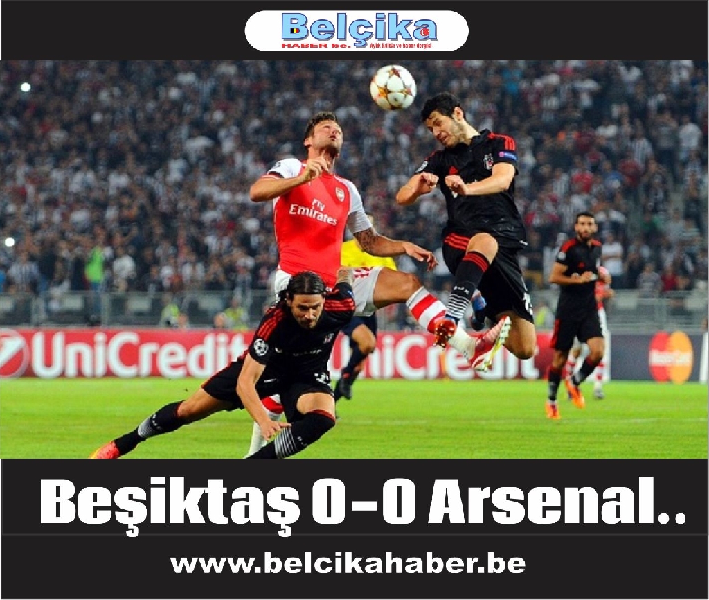Beşiktaş 0-0 Arsenal.. Umutlar Londra'ya kaldı