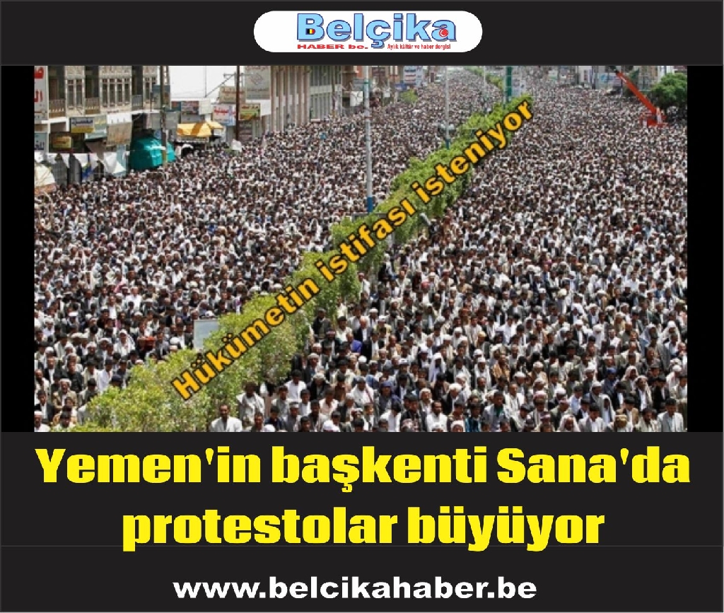 Yemen'in başkenti Sana'da protestolar büyüyor