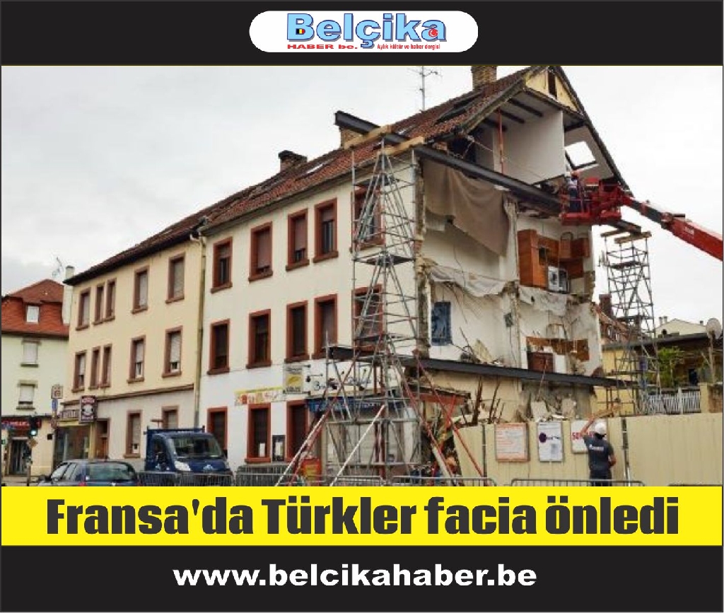 Fransa'da Türkler facia önledi