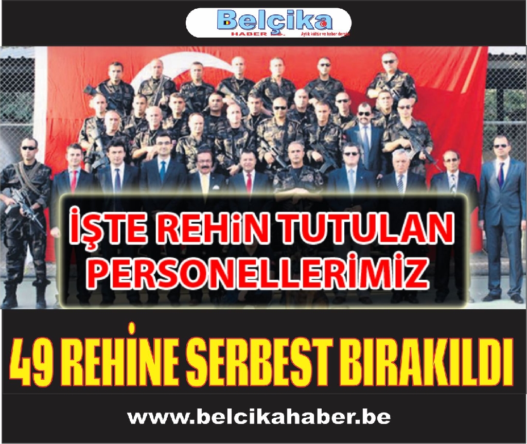49 vatandaşımız serbest