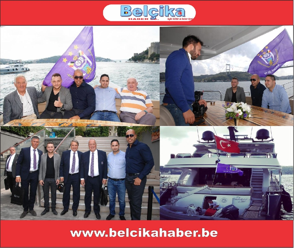 TANRIKULU’DAN  ANDERLECHT SPORA İSTANBUL DA BOĞAZ TURU JESTİ