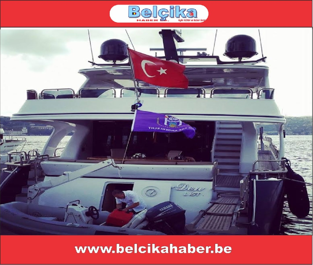 TANRIKULU’DAN  ANDERLECHT SPORA İSTANBUL DA BOĞAZ TURU JESTİ