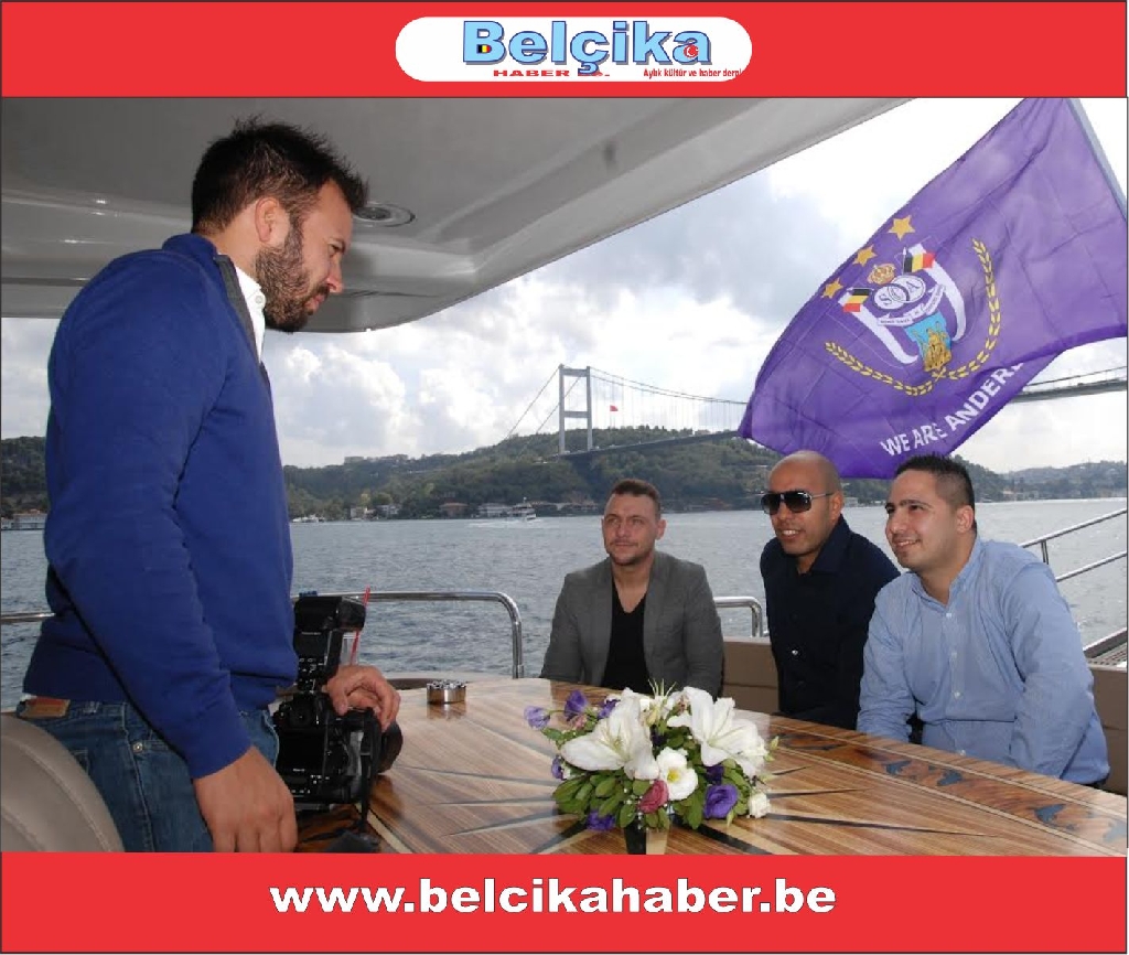 TANRIKULU’DAN  ANDERLECHT SPORA İSTANBUL DA BOĞAZ TURU JESTİ