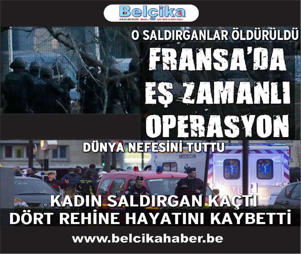 Fransa’da Charlie Hebdo saldırganlarına operasyon