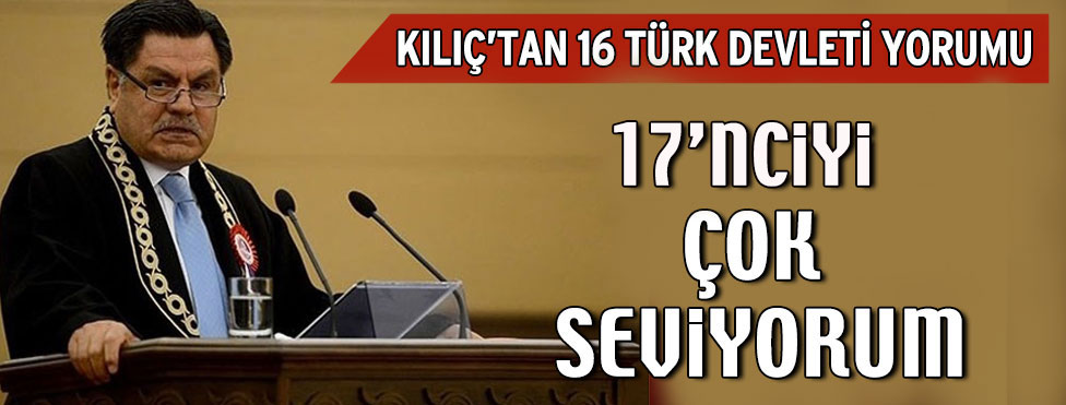 Haşim Kılıç: 17′nciyi çok seviyorum