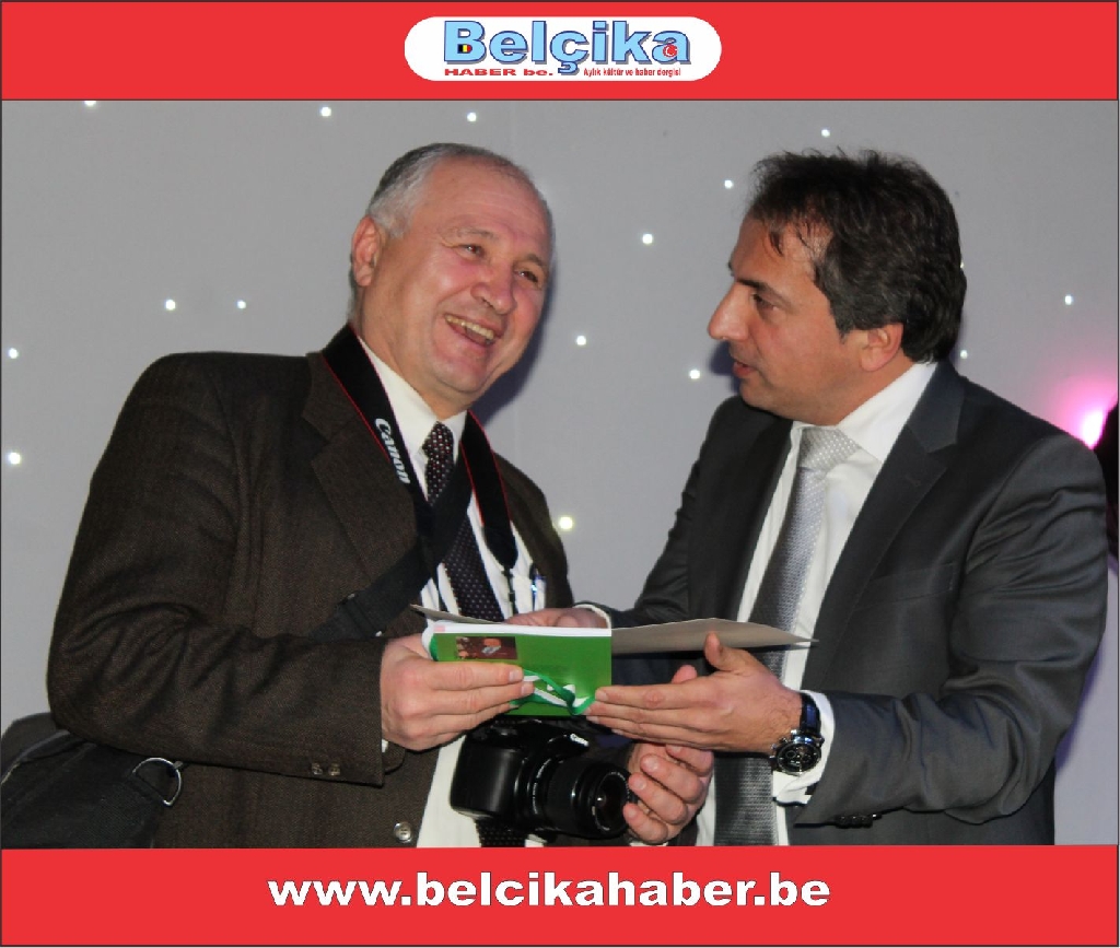 BELÇİKA TÜRK SPORUNDA İZ BIRAKANLAR ÖDÜLLENDİRİLDİ.