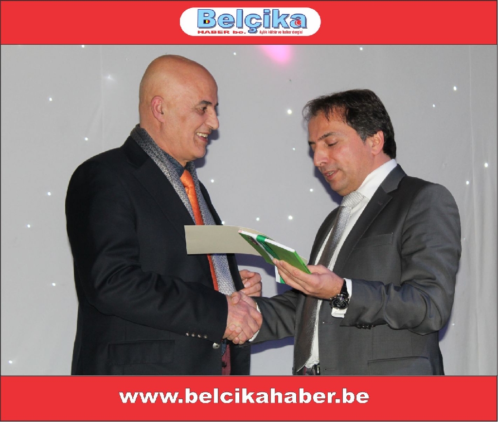 BELÇİKA TÜRK SPORUNDA İZ BIRAKANLAR ÖDÜLLENDİRİLDİ.