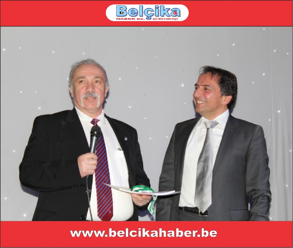 BELÇİKA TÜRK SPORUNDA İZ BIRAKANLAR ÖDÜLLENDİRİLDİ.