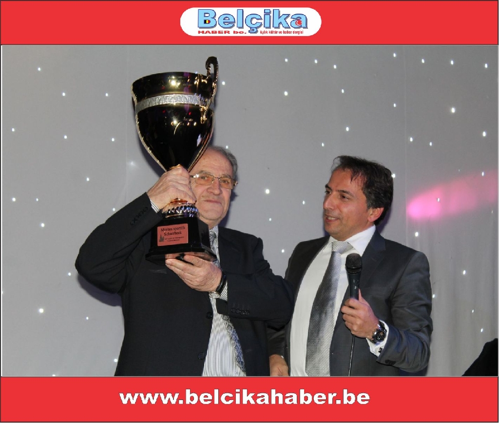 BELÇİKA TÜRK SPORUNDA İZ BIRAKANLAR ÖDÜLLENDİRİLDİ.