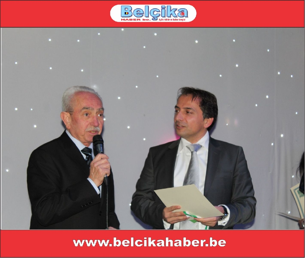 BELÇİKA TÜRK SPORUNDA İZ BIRAKANLAR ÖDÜLLENDİRİLDİ.
