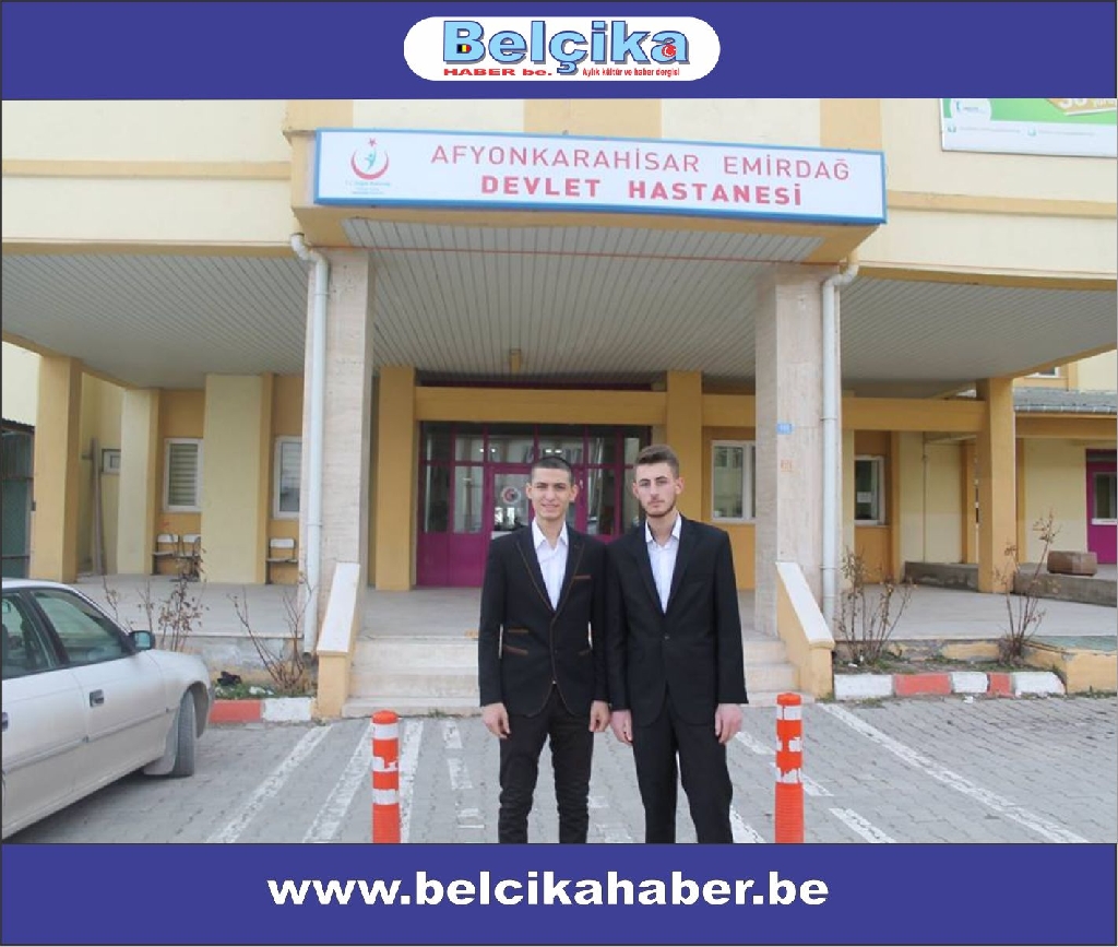 EMİRDAĞ'DA HASTANE ZİYARETLERİ DEVAM EDİYOR