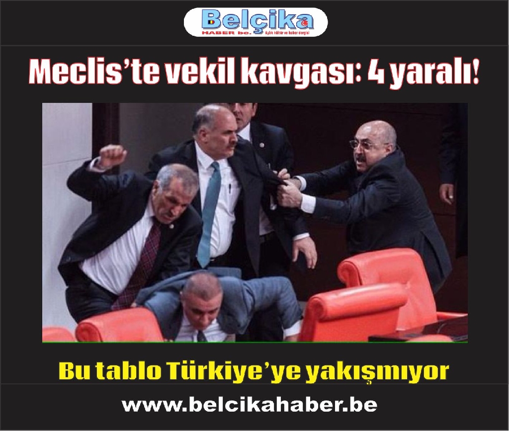 Meclis’te vekil kavgası: 4 yaralı!