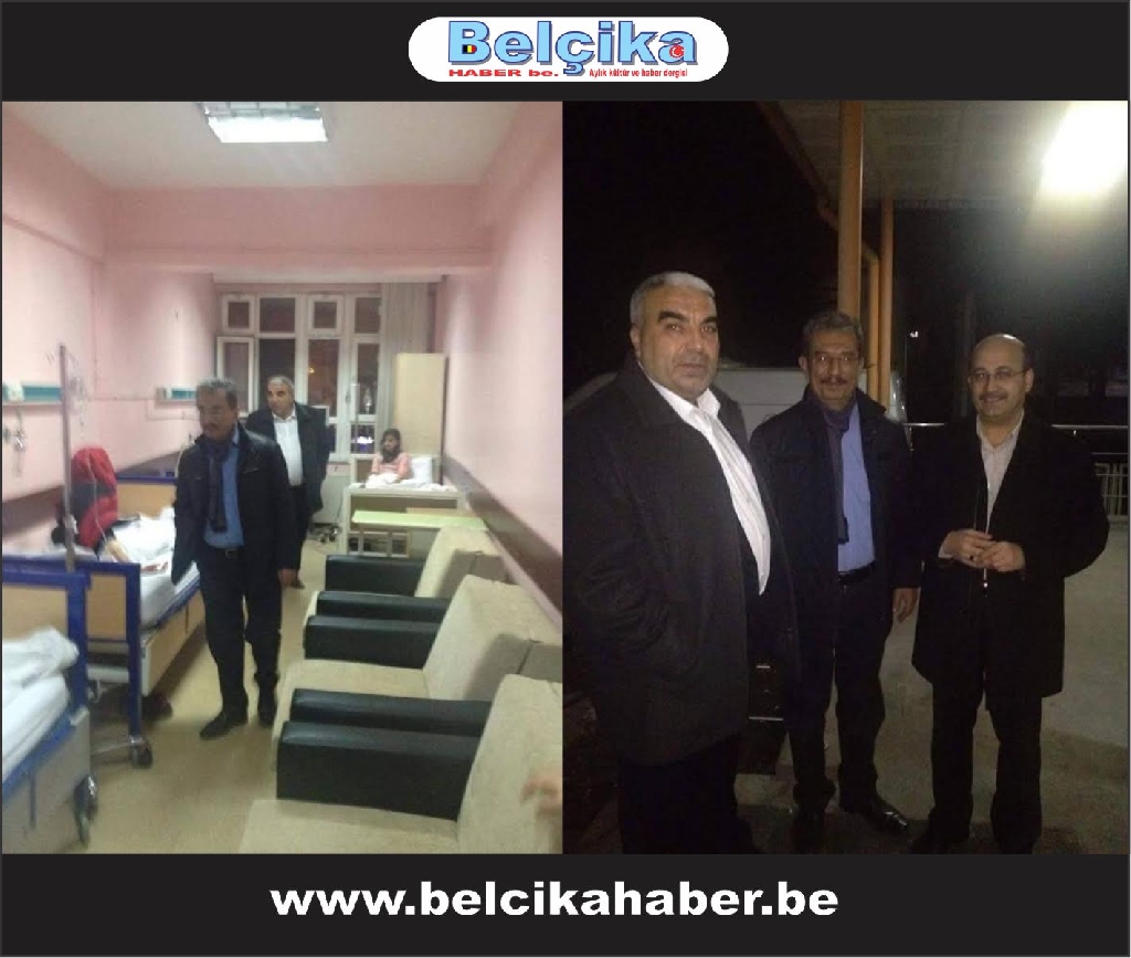 BAŞKAN KARGIN VE BERABERİNDEKİ HEYET ZEHİRLENEN ÖĞRENCİLERİ YALNIZ BIRAKMADI