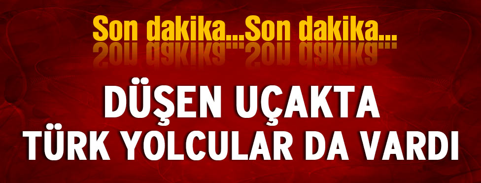 Fransa’da uçak düştü!