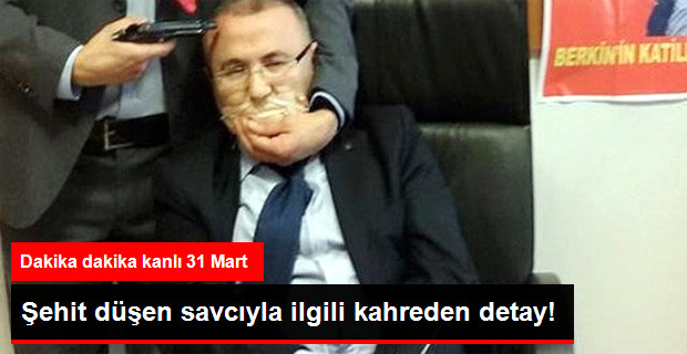 BERKİN ELVAN DOSYASINA BAKAN SAVCI ŞEHİT EDİLDİ