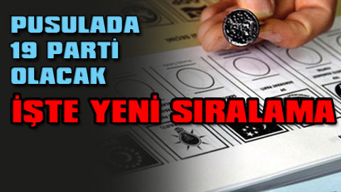 11 parti seçime girmiyor