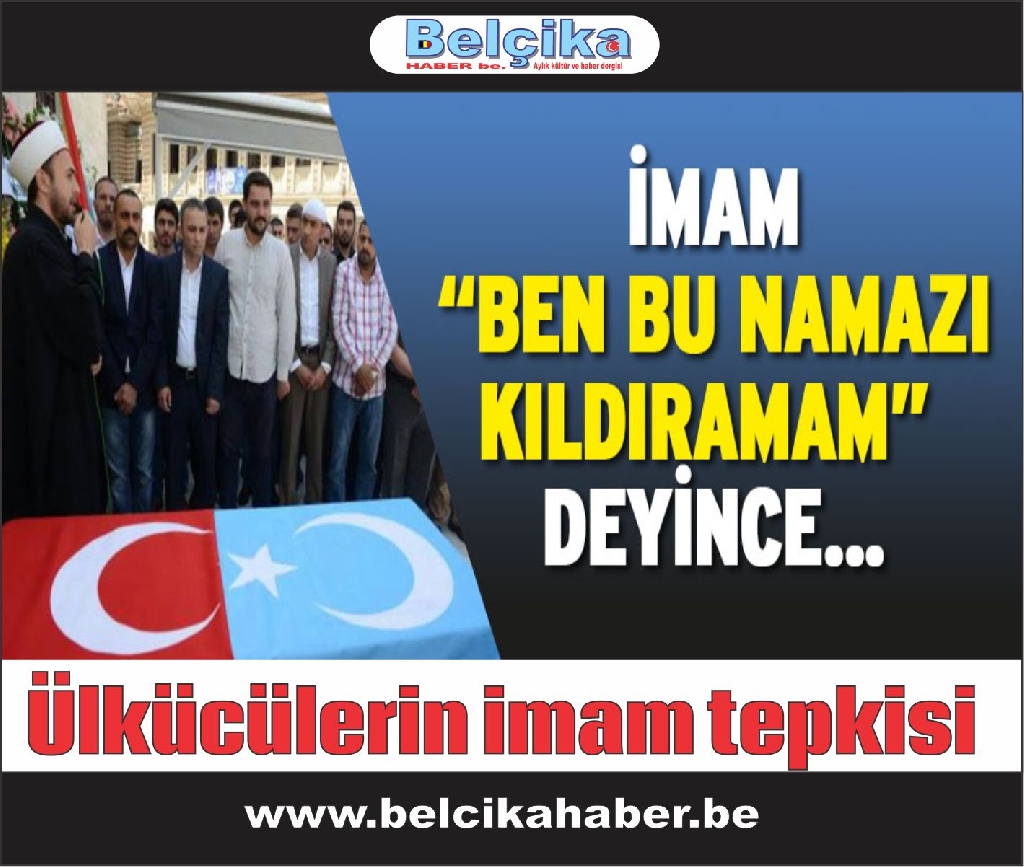 Ülkücülerin imam tepkisi