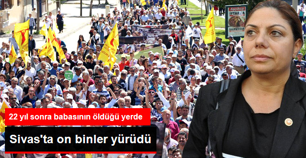 Madımak Katliamı'nın Yıl Dönümünde 10 Bin Kişi Yürüdü