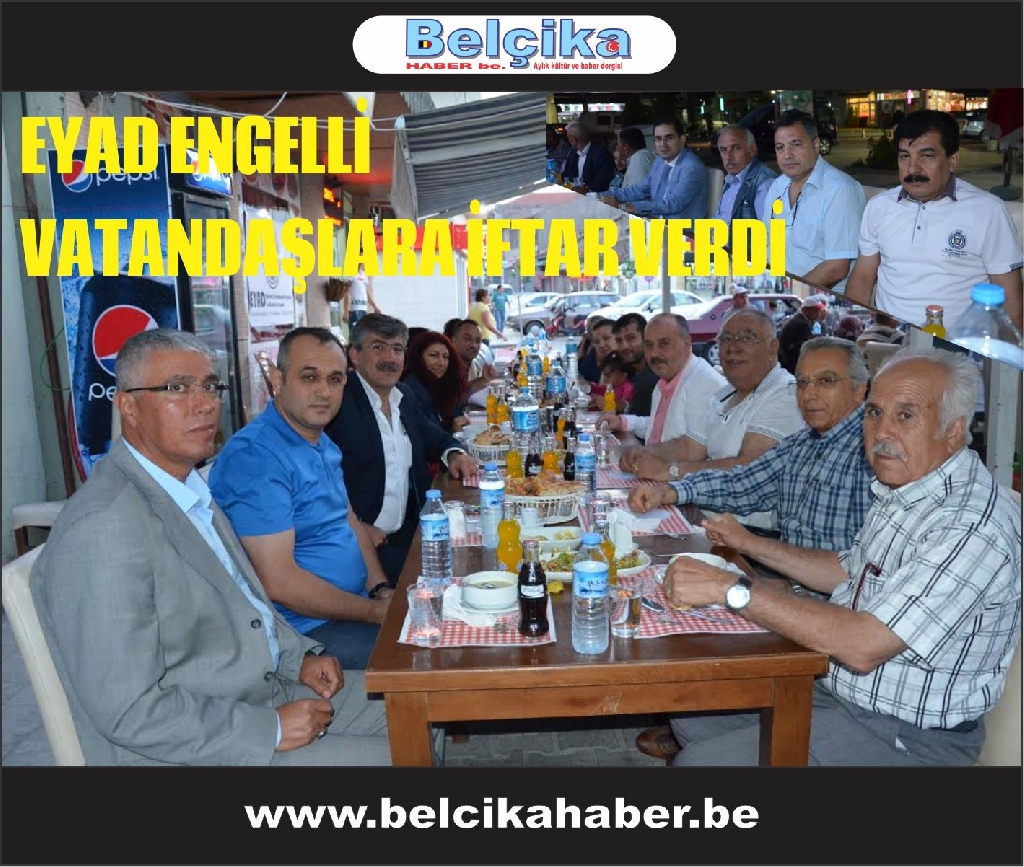 EYAD ENGELLİ VATANDAŞLARA İFTAR VERDİ