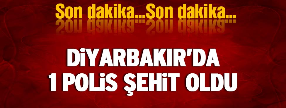 Diyarbakır’da polise silahlı saldırı