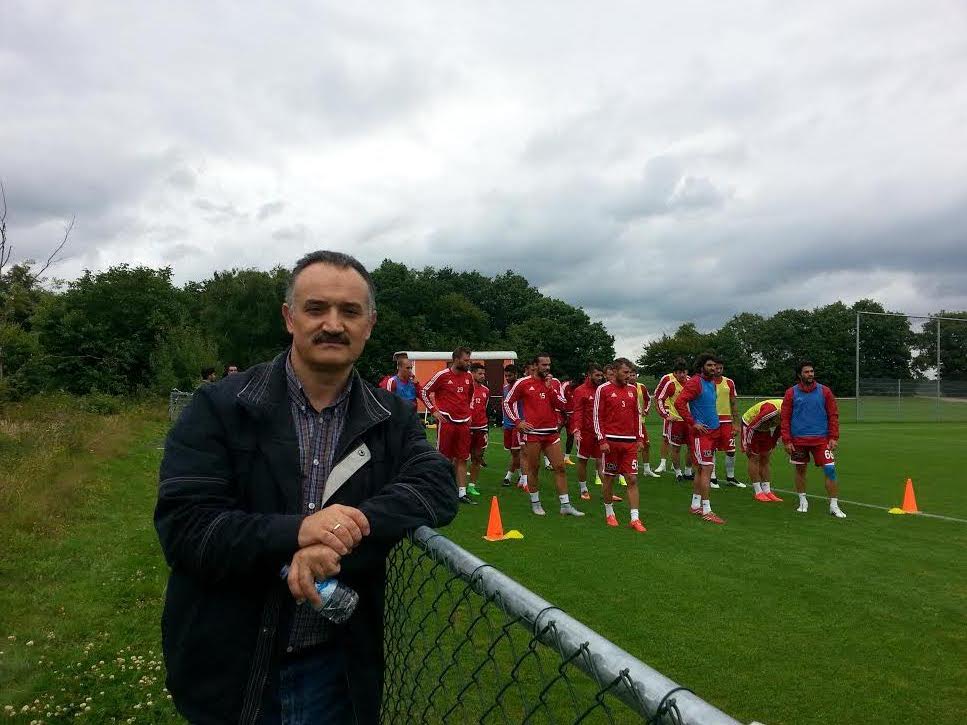 Gurbetçiler Sivasspor kampını ziyaret etti