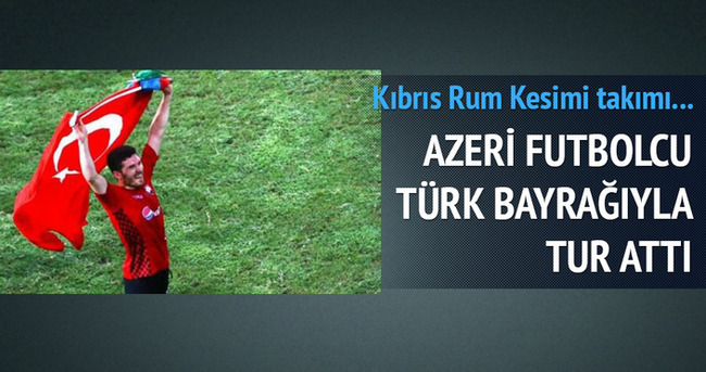 Tarihi başarı! Türk bayrağıyla tur attı!