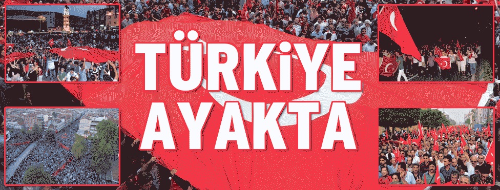 Türkiye, şehitleri için ayağa kalktı!