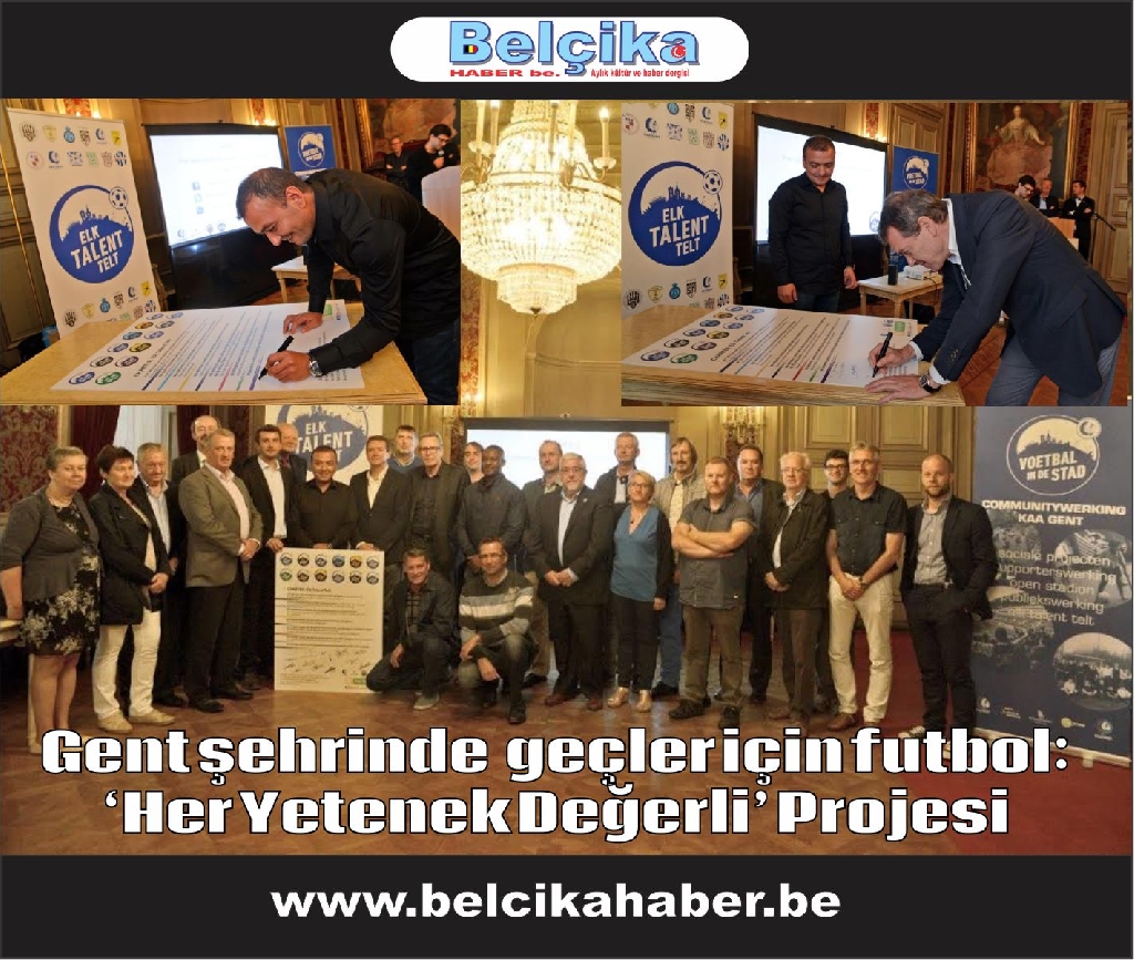Gent şehrinde geçler için futbol: ‘Her Yetenek Değerli’ Projesi
