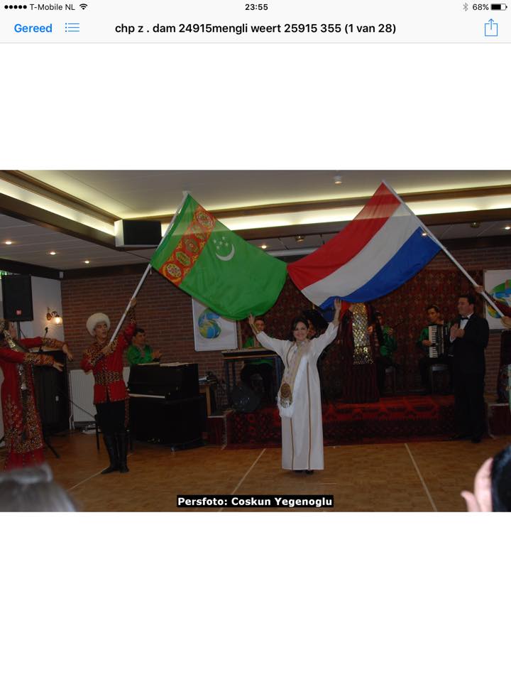 TÜRKMENİSTAN’IN ‘BAĞIMSIZLIK GÜNÜ’ HOLLANDA WEERT ŞEHRİNDE DE KUTLANDI
