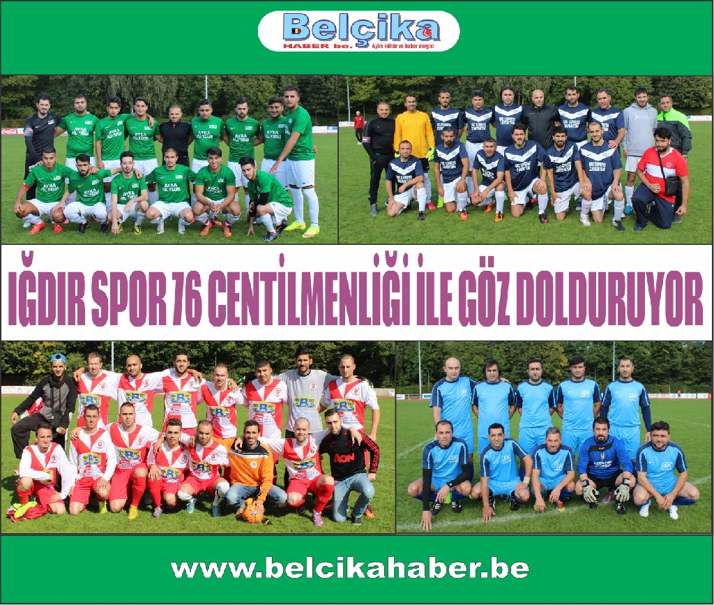 FC IGDIR 76 CENTİLMENLİĞİ İLE GÖZ DOLDURUYOR