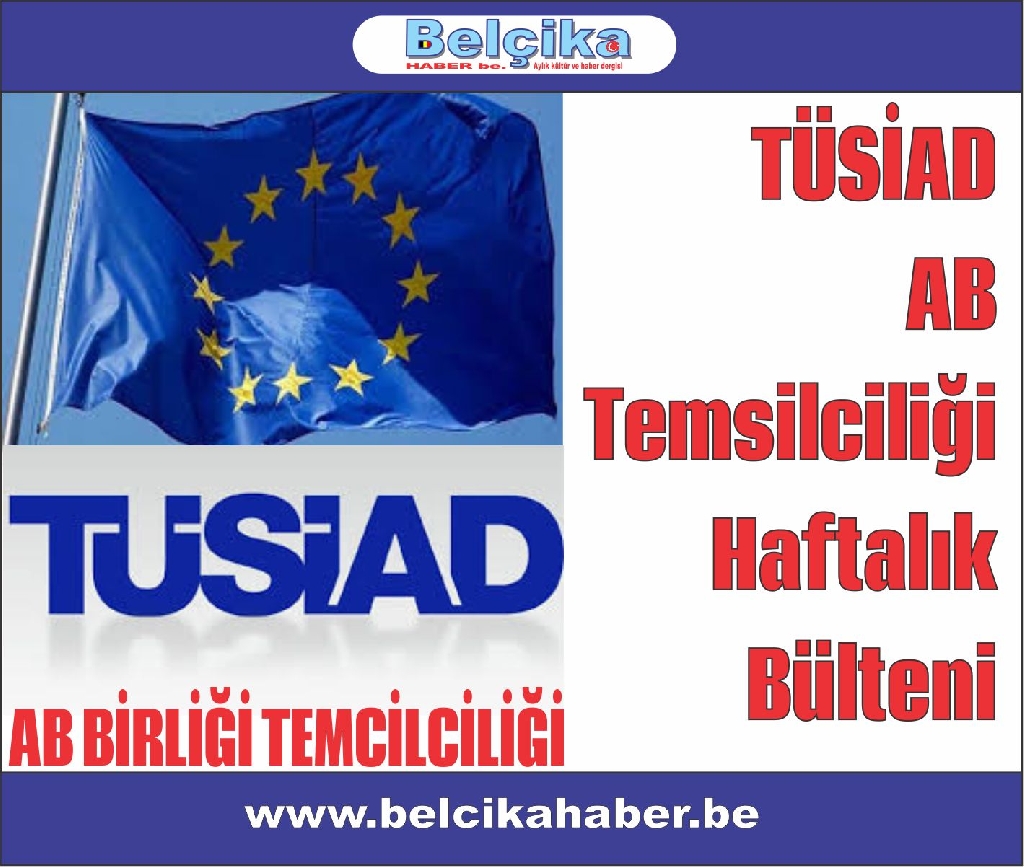 TÜSİAD AB Temsilciliği Haftalık Bülteni  