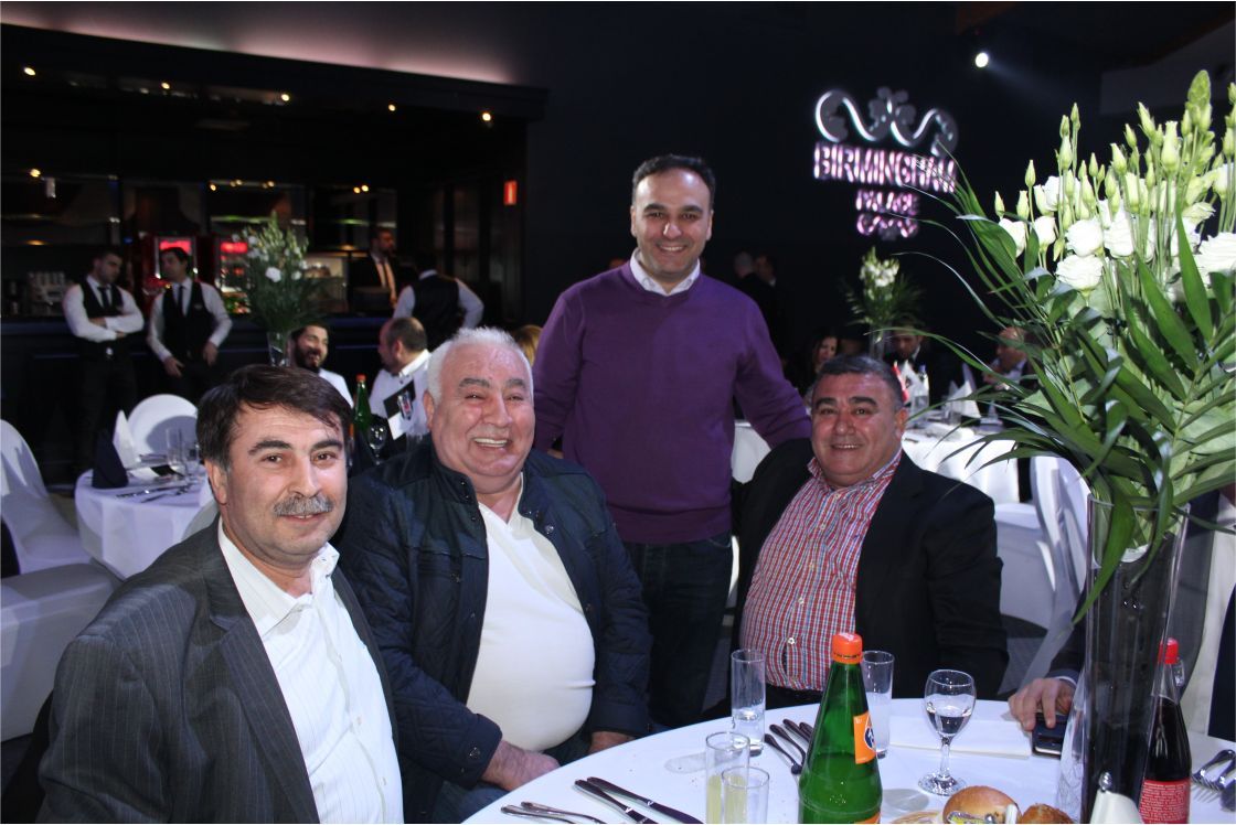 BELÇİKA BJK KARAKATALLAR DERNEĞİ DAYANIŞMA GECESİNE BÜYÜK İLGİ VARDI