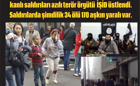 Brükselâ€™deki saldırıları IŞİD terör örgütü üstlendi!