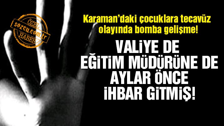 Karamanâ€™daki çocuk istismarında yeni iddialar