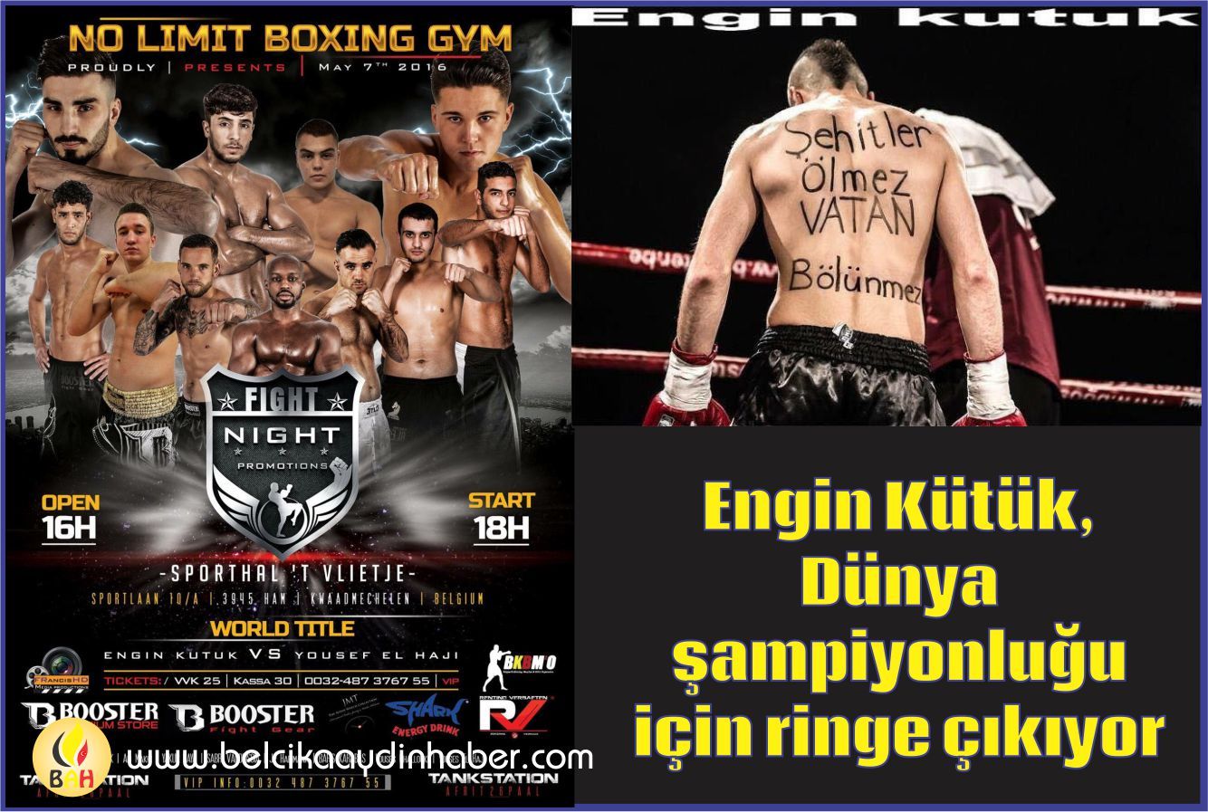 Engin Kütük, Dünya şampiyonluğu için ringe çıkıyor