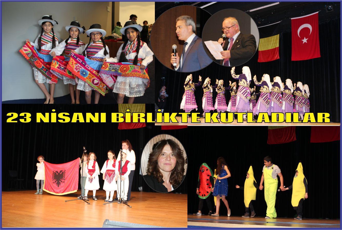 23 NİSANI BİRLİKTE KUTLADILAR