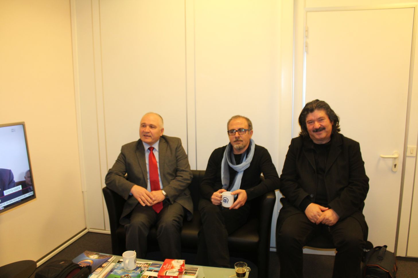 BTMB´DEN ANADOLU AJANSI´NA NEZAKET ZİYARETİ