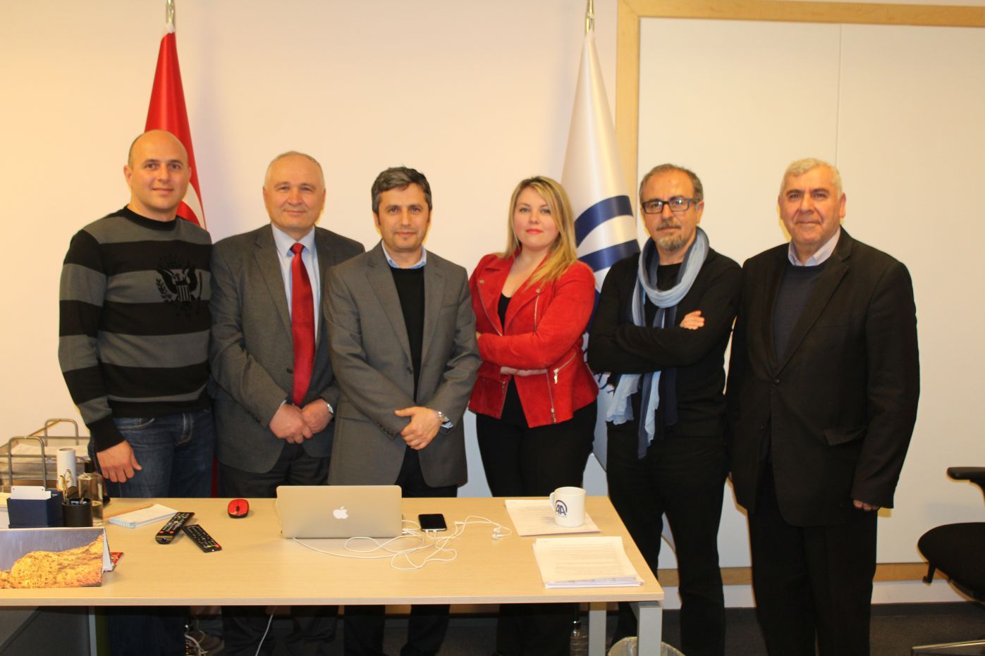 BTMB´DEN ANADOLU AJANSI´NA NEZAKET ZİYARETİ