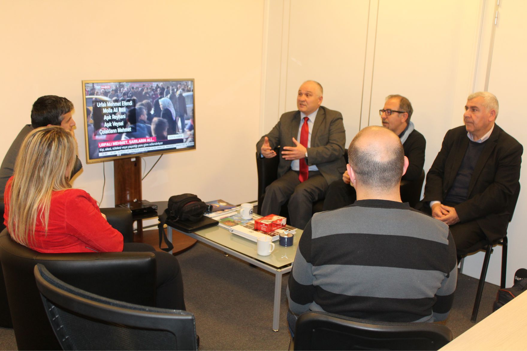 BTMB´DEN ANADOLU AJANSI´NA NEZAKET ZİYARETİ