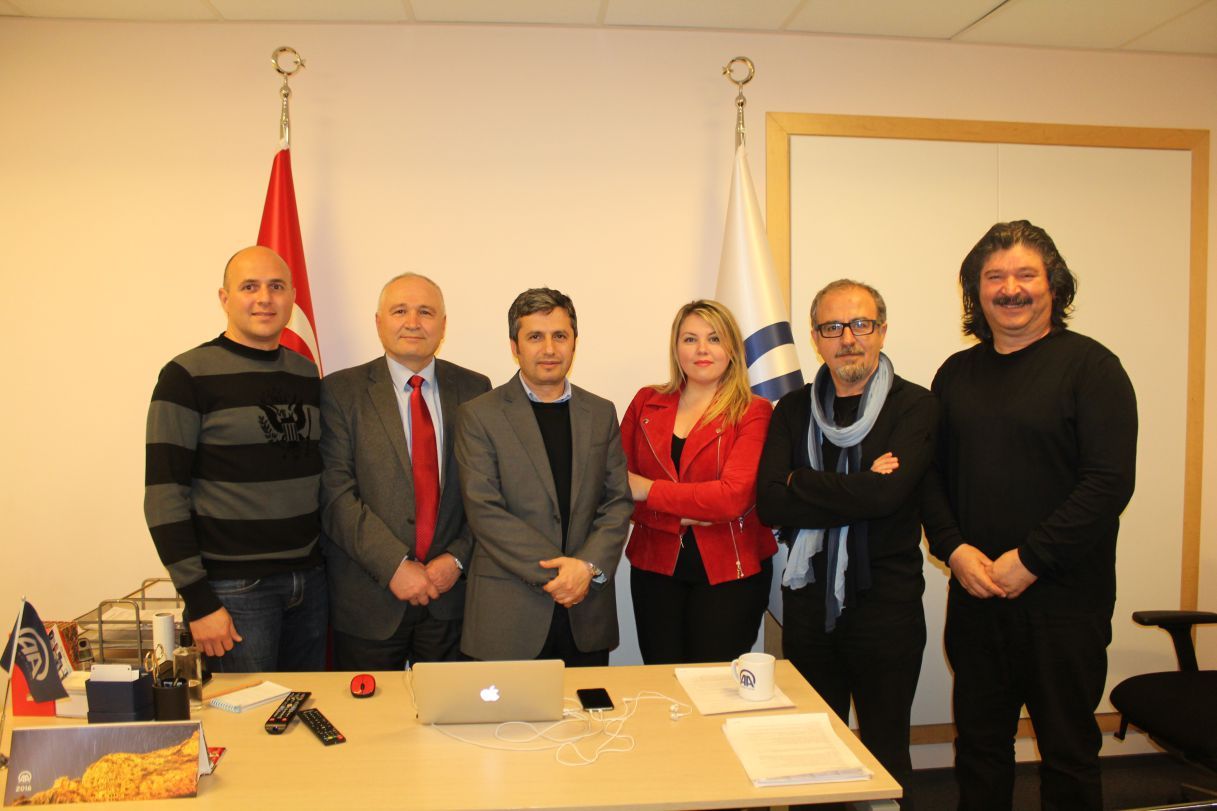 BTMB´DEN ANADOLU AJANSI´NA NEZAKET ZİYARETİ