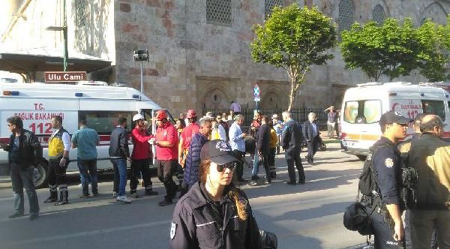 Bursaâ€™da canlı bomba kendisini patlattı şimdilik! 1 Ölü ve onlarca yaralılar var