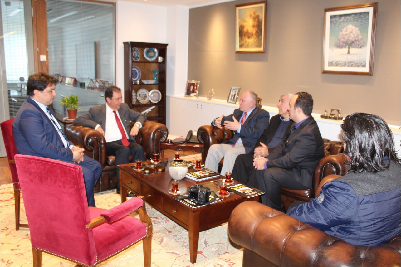 BELÇİKA TÜRKÇE MEDYA BİRLİĞİ BÜYÜKELÇİ HAKAN OLCAY'A NEZAKET ZİYARETİNDE BULUNDU