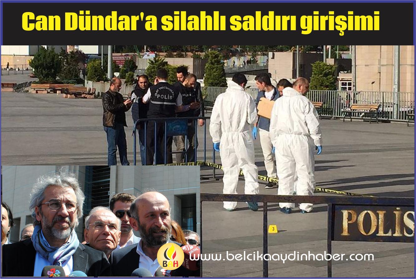 Can Dündar'a silahlı saldırı girişimi
