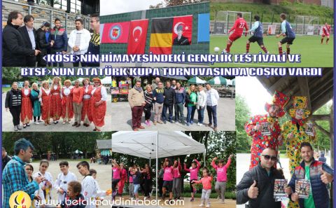 SCHAERBEEK GENÇLİK ve SPOR FESTİVALİNDE COŞKU VARDI 