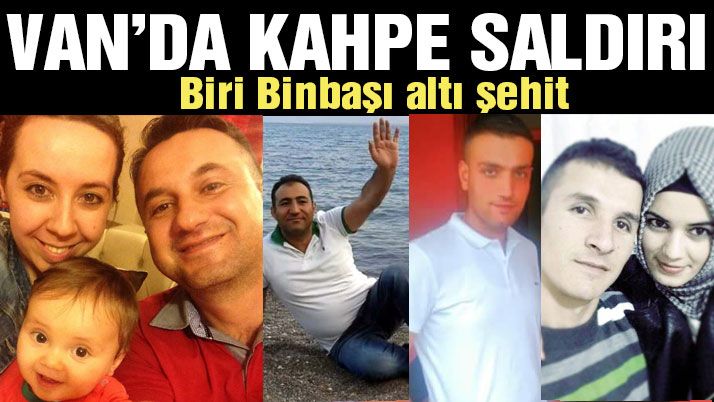 Vanâ€™da hain tuzak: Altı şehit